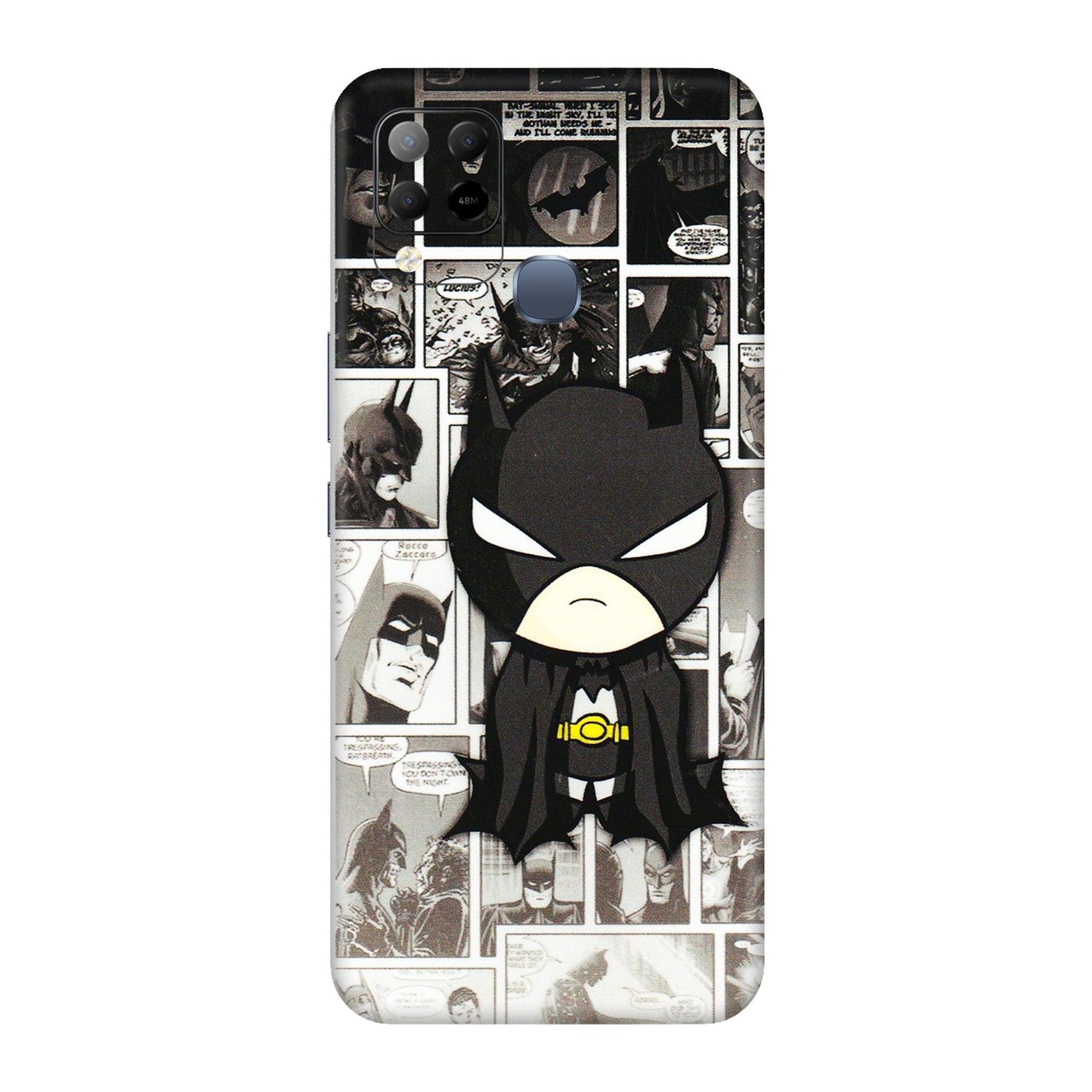 INFINIX Phone Skins (All Models) - Toon Batman - 3D Embossed Finish (L-182) Infinix Hot 10S