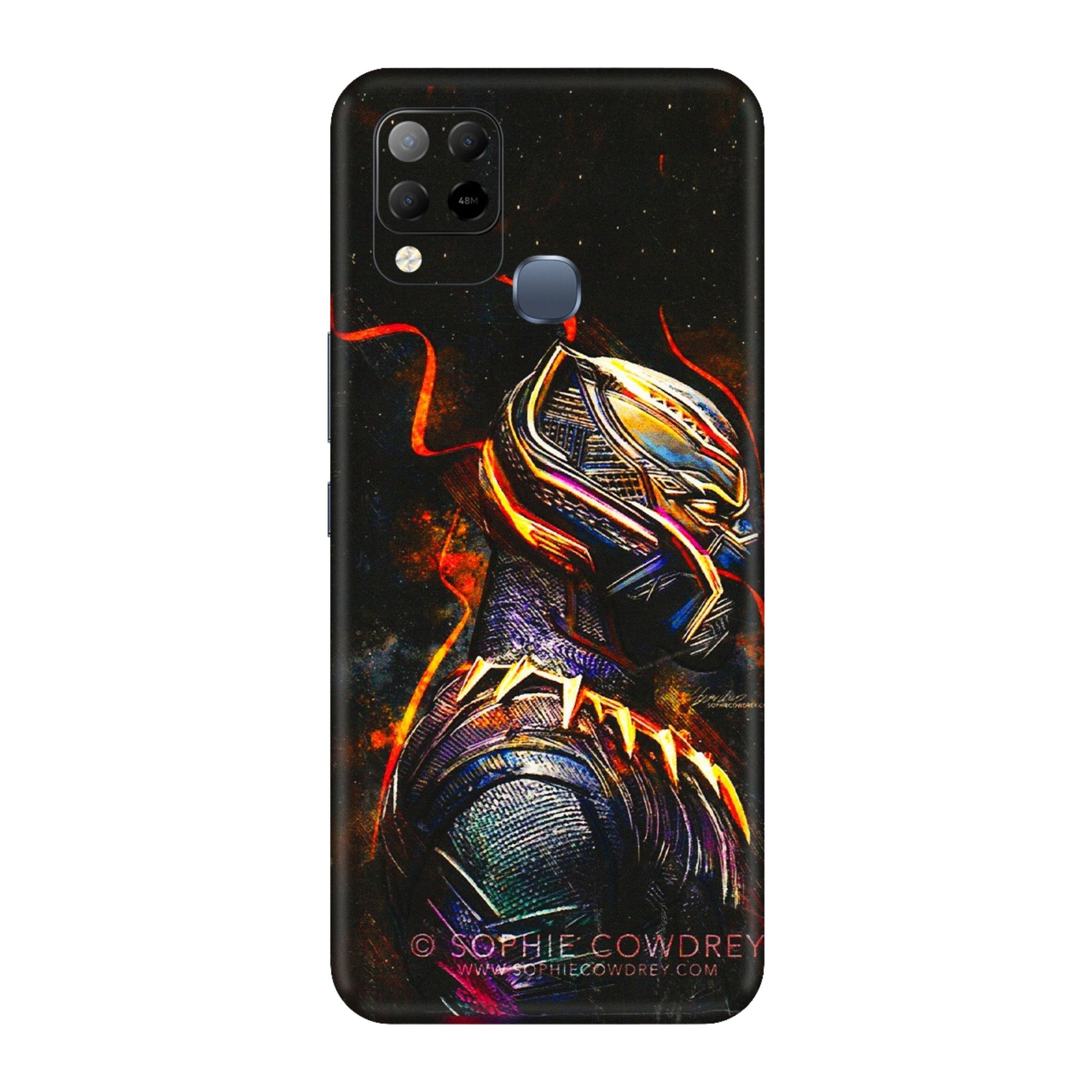 INFINIX Phone Skins (All Models) - Black Panther - 3D Embossed Finish (L-190) Infinix Hot 10S