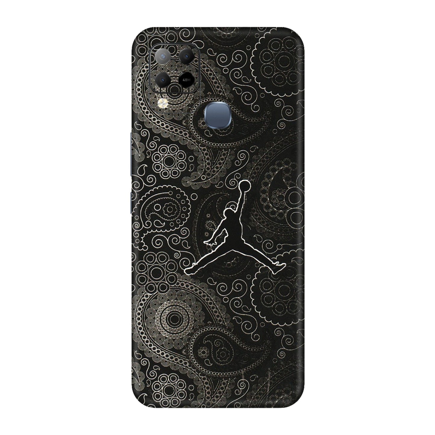 INFINIX Phone Skins (All Models) - Basketball Player Artwork - 3D Embossed Finish (L-215) Infinix Hot 10S