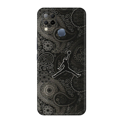 INFINIX Phone Skins (All Models) - Basketball Player Artwork - 3D Embossed Finish (L-215) Infinix Hot 10S
