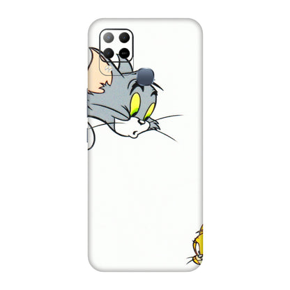 INFINIX Phone Skins (All Models) - Cute Tom And Jerry - 3D Embossed Finish (L-220) Infinix Hot 10S