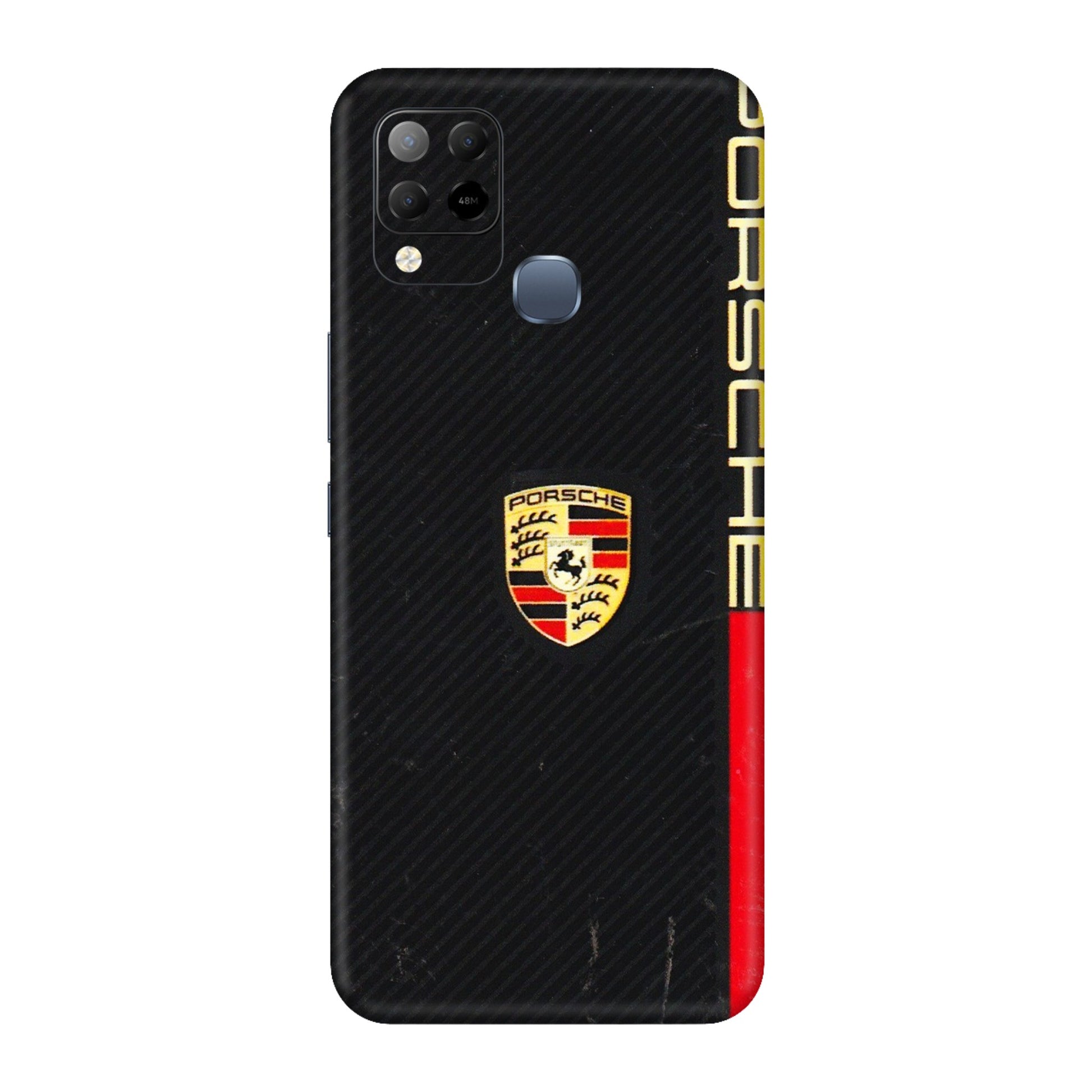 INFINIX Phone Skins (All Models) - Premium Porsche - 3D Embossed Finish (L-225) Infinix Hot 10S