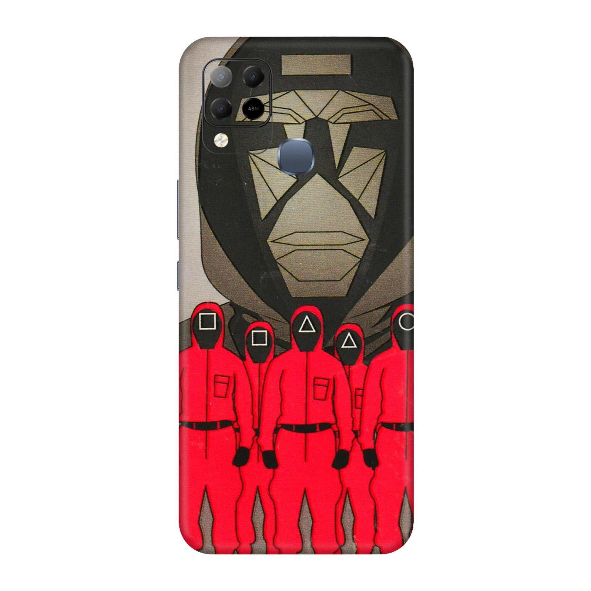 INFINIX Phone Skins (All Models) - Squid Game Hero - 3D Embossed Finish (L-245) Infinix Hot 10S