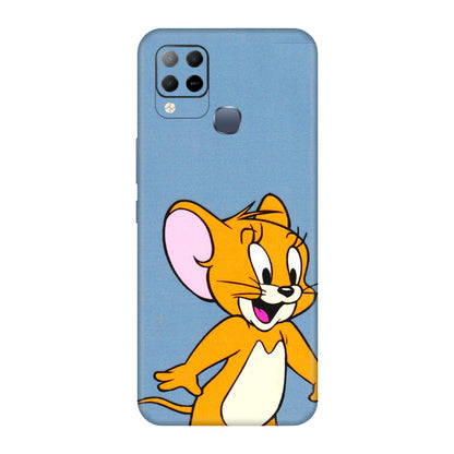 INFINIX Phone Skins (All Models) - Jerry - 3D Embossed Finish (L-259) Infinix Hot 10S