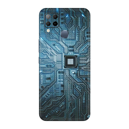 INFINIX Phone Skins (All Models) - Original Circuit - 3D Embossed Finish (L-267) Infinix Hot 10S