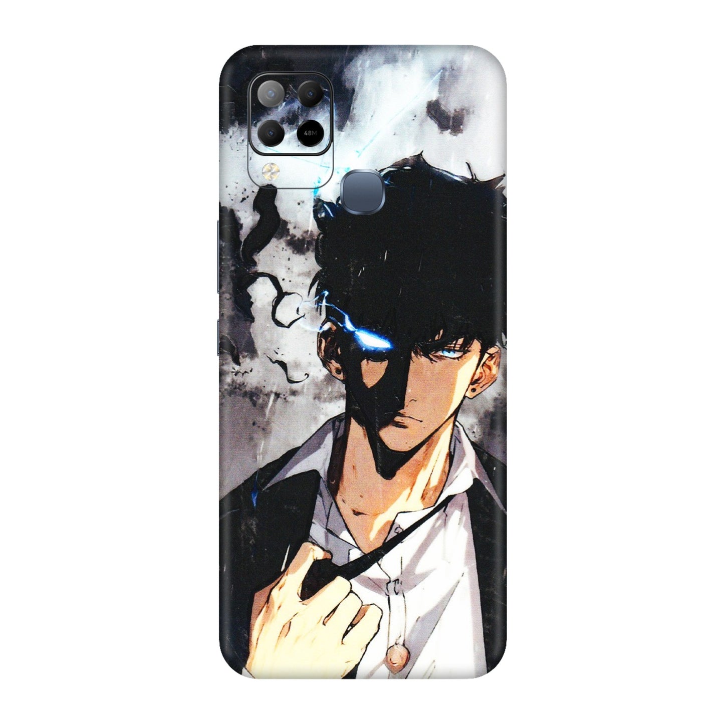 INFINIX Phone Skins (All Models) - Sung Jinwoo Manhwa Anime - 3D Embossed Finish (L-328) Infinix Hot 10S
