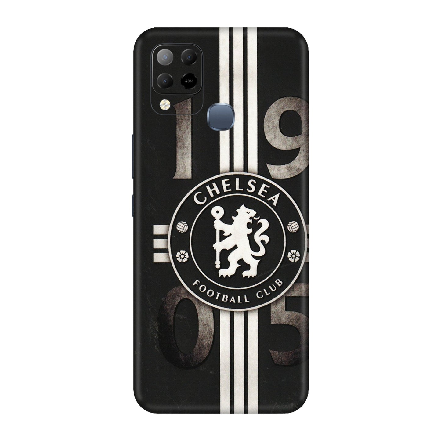 INFINIX Phone Skins (All Models) - Chelsea Fan Club - 3D Embossed Finish (L-36) Infinix Hot 10S