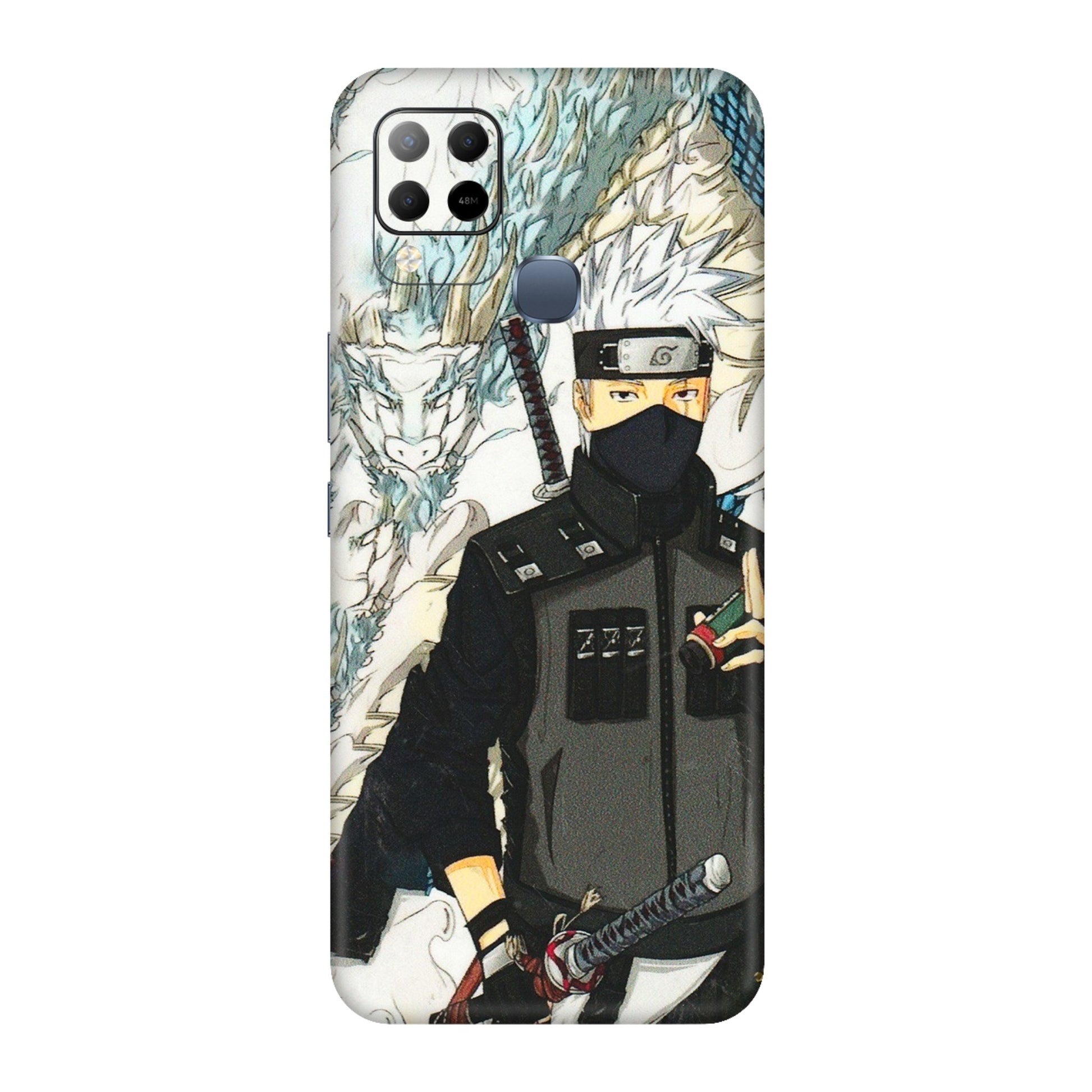 INFINIX Phone Skins (All Models) - Kakashi Hatake Naruto Anime - 3D Embossed Finish (L-46) Infinix Hot 10S