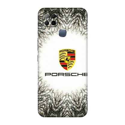 INFINIX Phone Skins (All Models) - Porche Classic - 3D Embossed Finish (L-51) Infinix Hot 10S