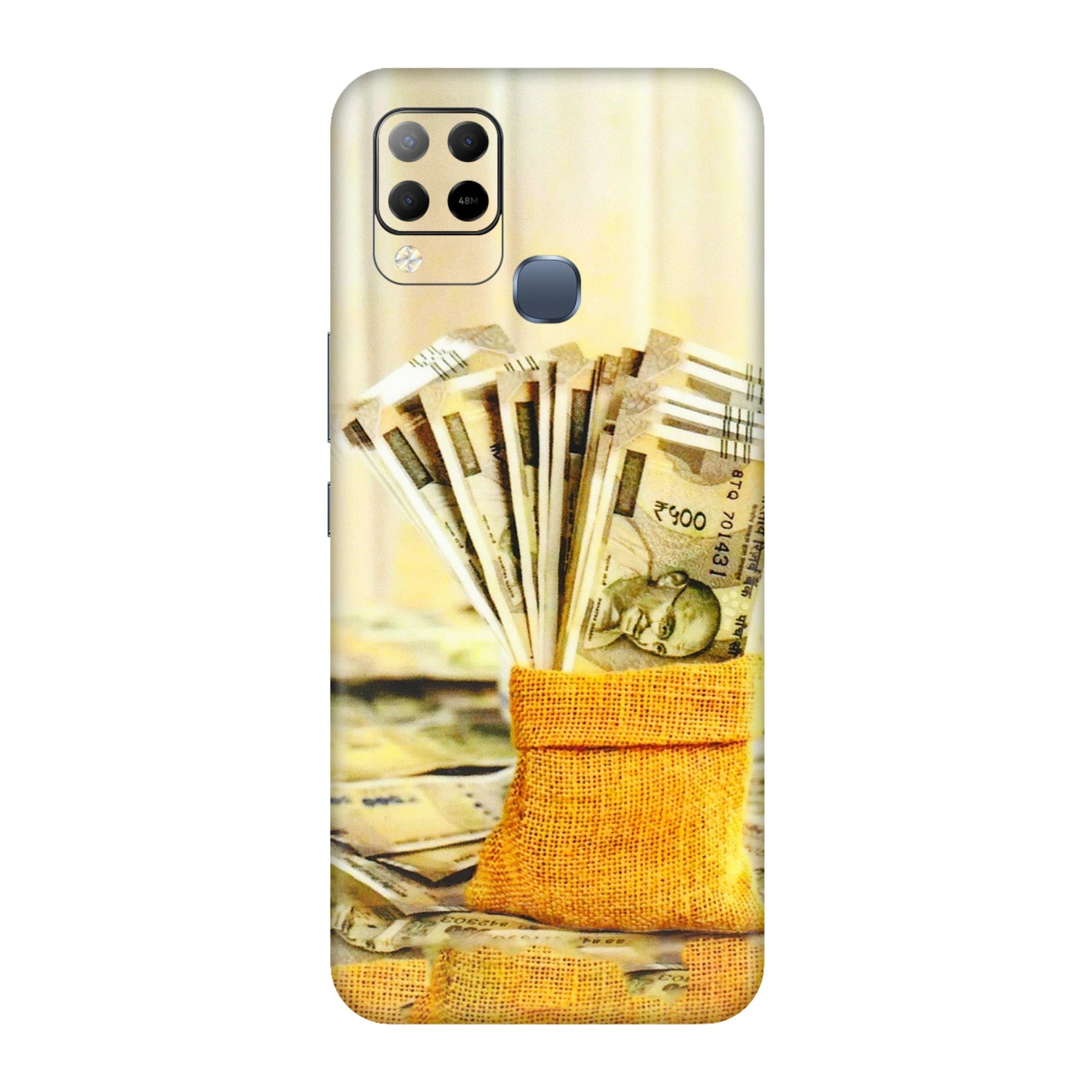 INFINIX Phone Skins (All Models) - Show Me The Money - 3D Embossed Finish (L-52) Infinix Hot 10S