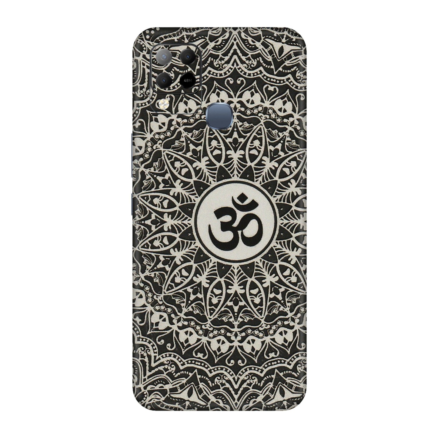 INFINIX Phone Skins (All Models) - Aum Elegant Mandala - 3D Embossed Finish (L-62) Infinix Hot 10S