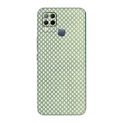 INFINIX Phone Skins (All Models) - Gucci Fabric Pattern - 3D Embossed Finish (L-73) Infinix Hot 10S