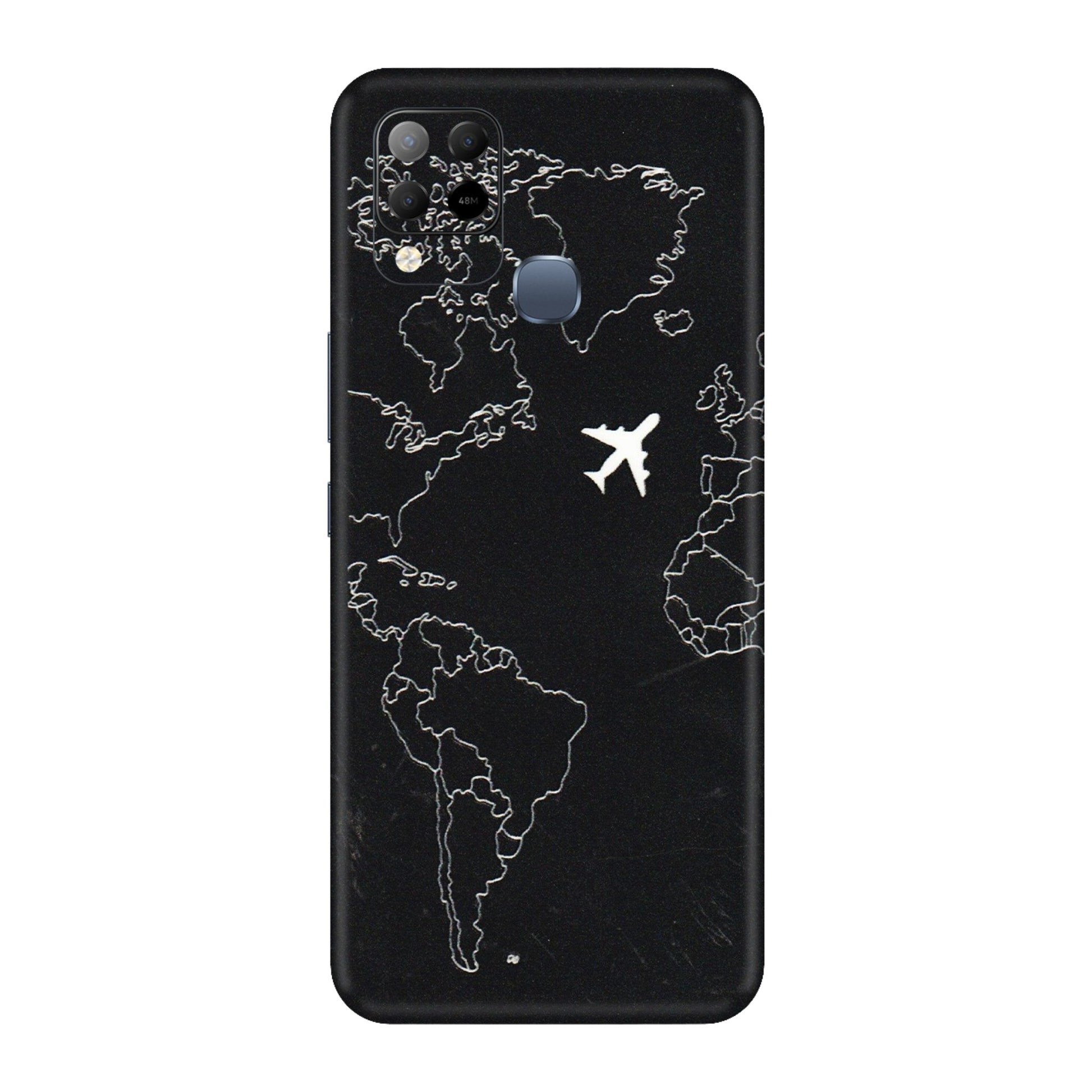 INFINIX Phone Skins (All Models) - Never Ending Travel - 3D Embossed Finish (L-79) Infinix Hot 10S