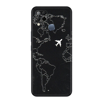 INFINIX Phone Skins (All Models) - Never Ending Travel - 3D Embossed Finish (L-79) Infinix Hot 10S