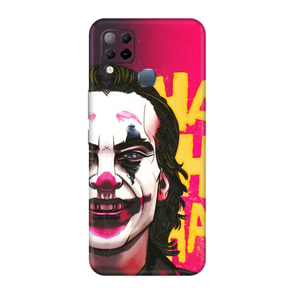 INFINIX Phone Skins (All Models) - Joker Evil Laugh - 3D Embossed Finish (L-97) Infinix Hot 10S