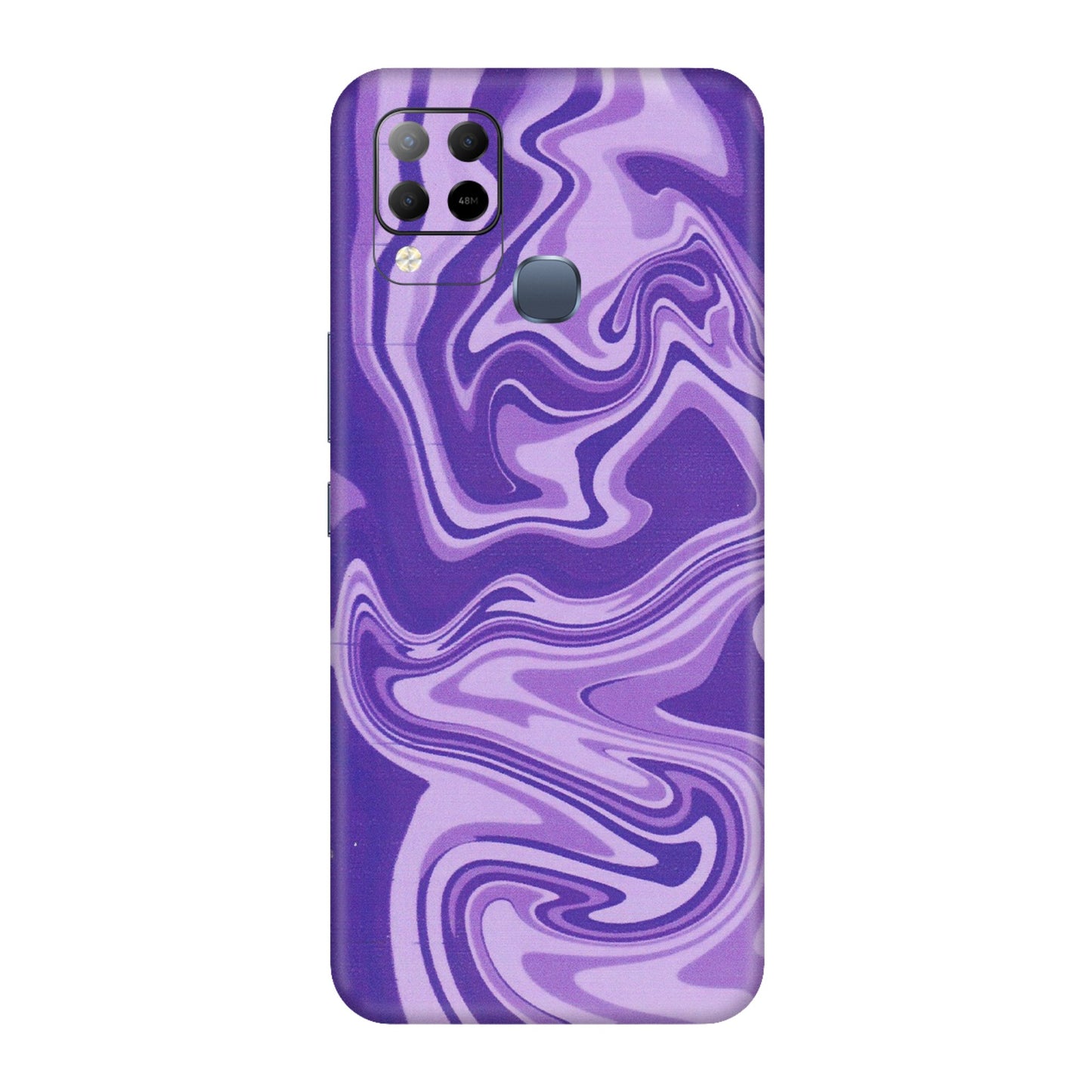 INFINIX Phone Skins (All Models) - Hazy Purple Nights - Matte Finish (M-14) Infinix Hot 10S