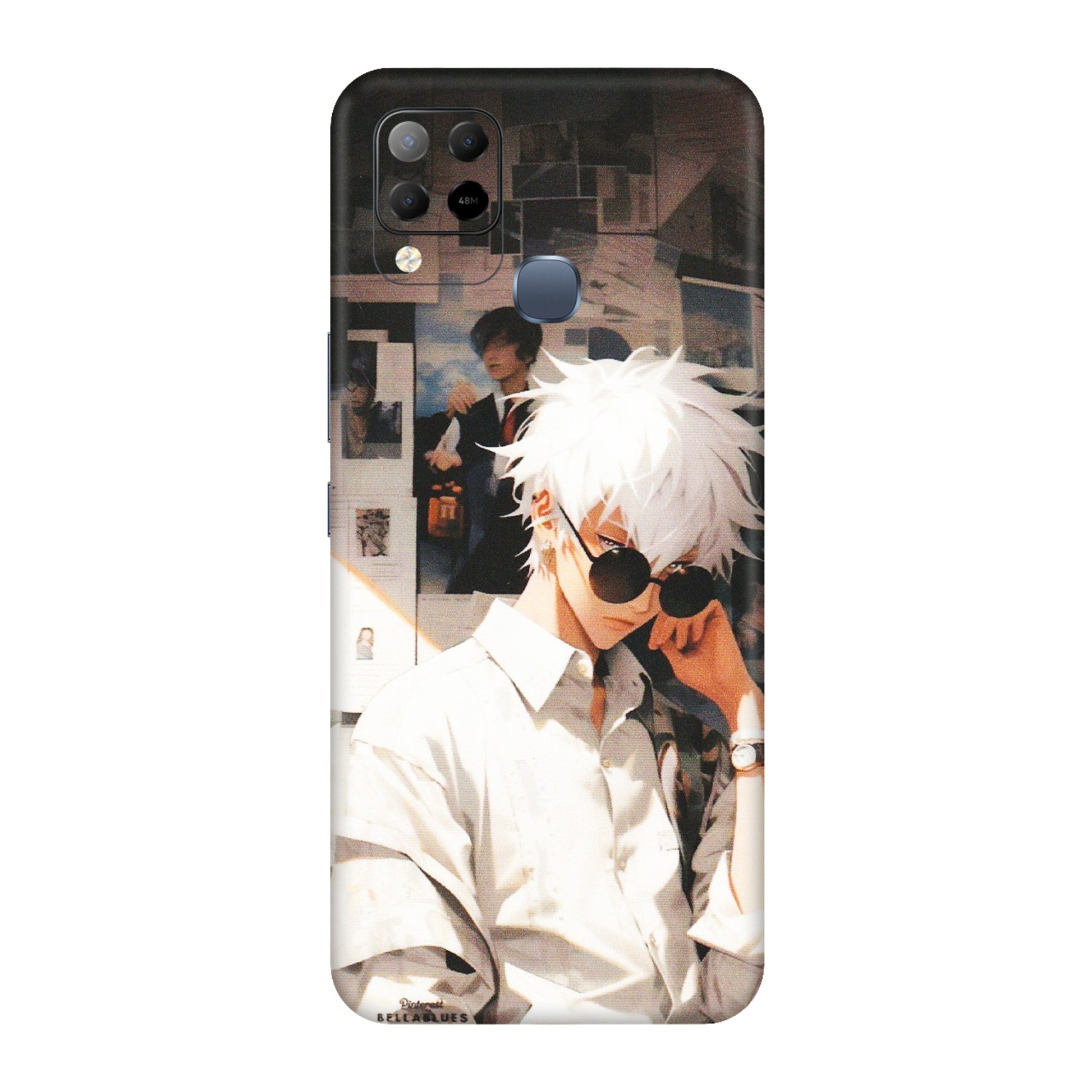 INFINIX Phone Skins (All Models) - Gojo Satoru Jujustu Kaisen Anime - Matte Finish (M-156) Infinix Hot 10S