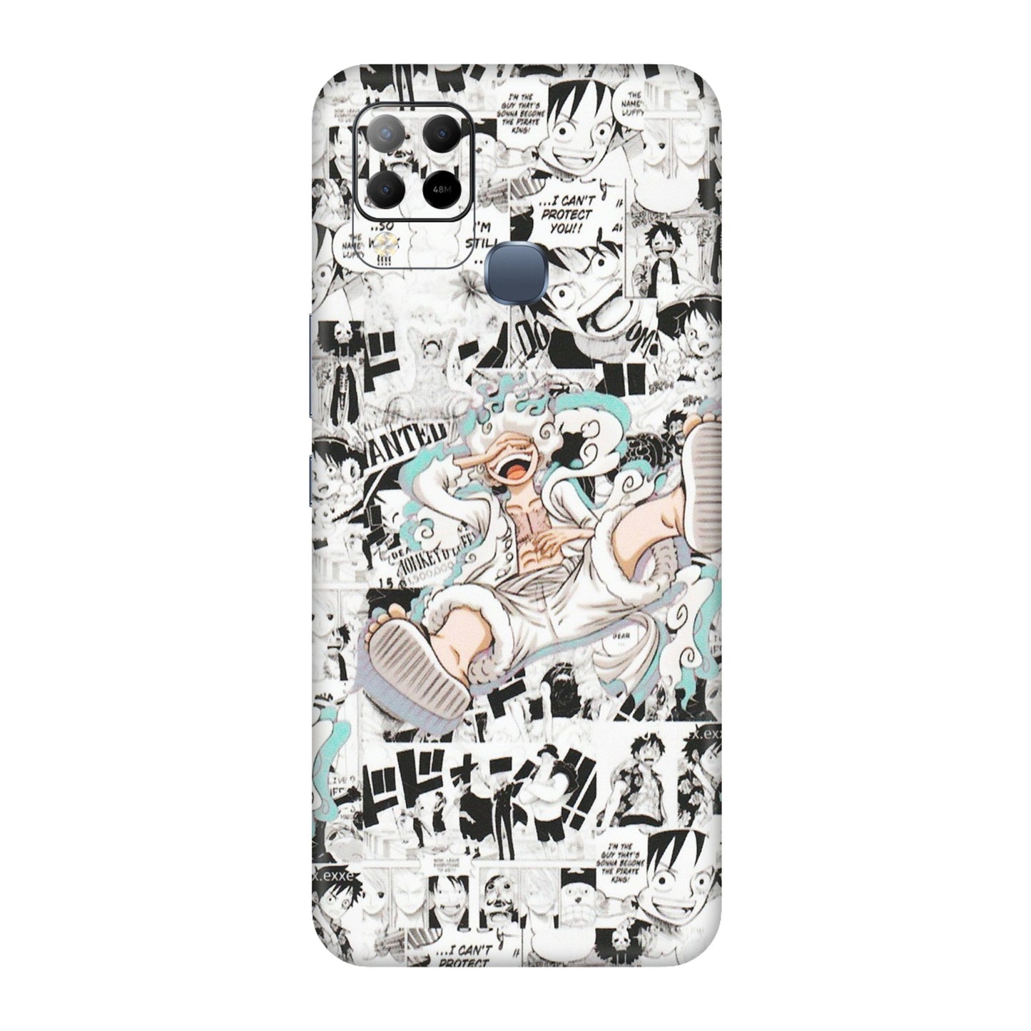 INFINIX Phone Skins (All Models) - One Piece Comic - Matte Finish (M-168) Infinix Hot 10S