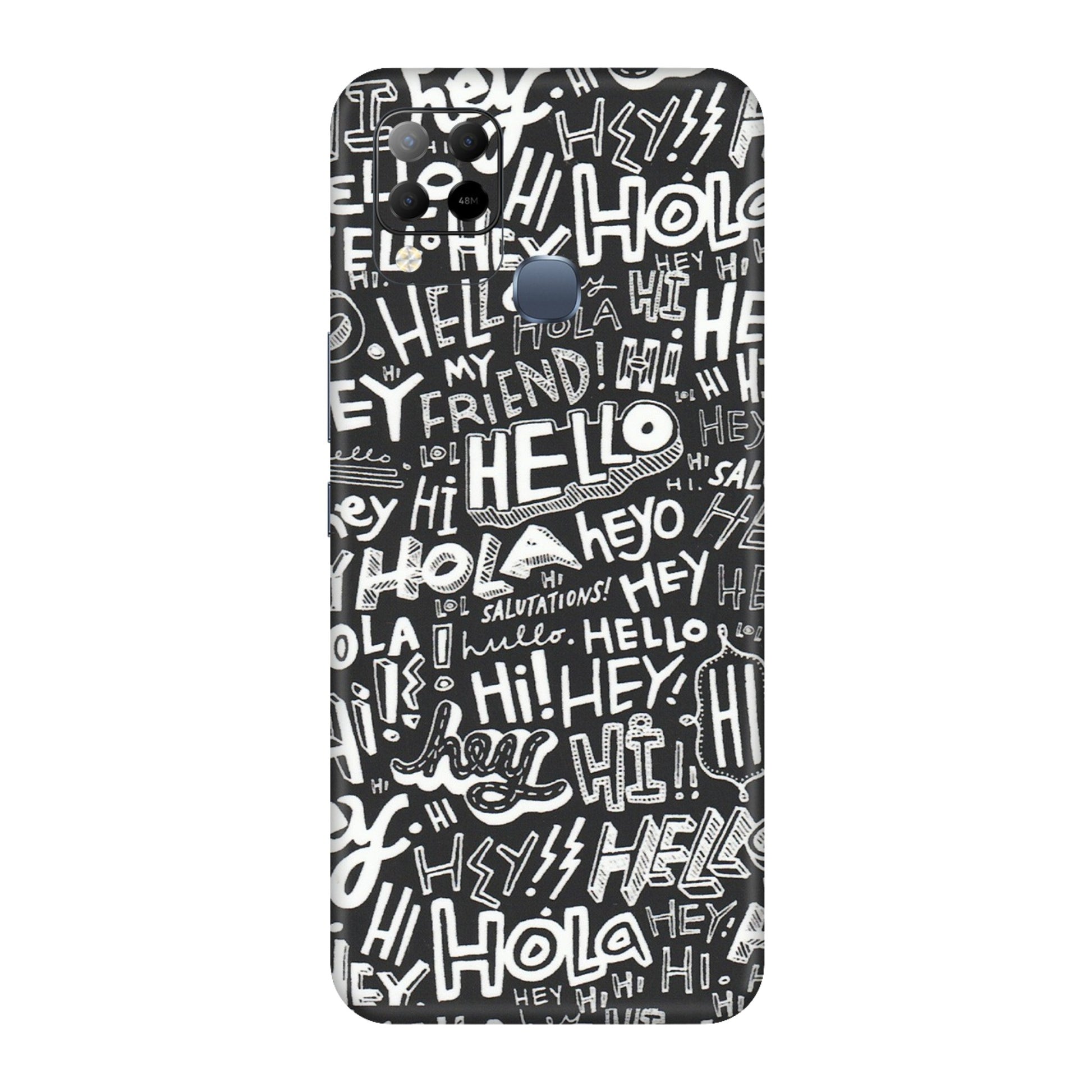 INFINIX Phone Skins (All Models) - Hi Hello Doodles - Matte Finish (M-25) Infinix Hot 10S