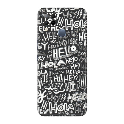 INFINIX Phone Skins (All Models) - Hi Hello Doodles - Matte Finish (M-25) Infinix Hot 10S