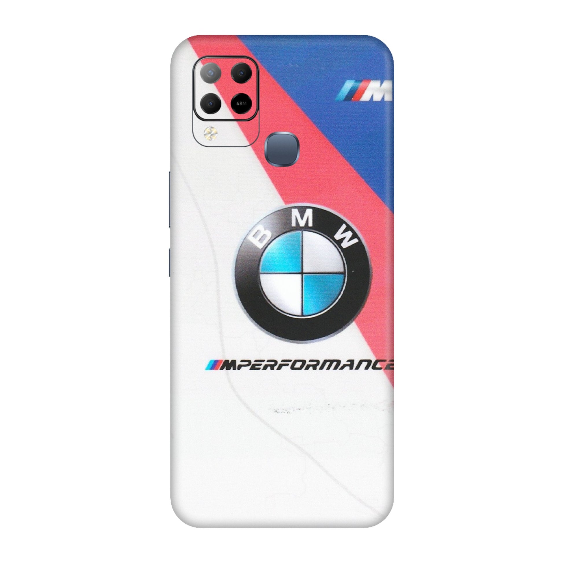 INFINIX Phone Skins (All Models) - BMW Logo Performance - Matte Finish (M-27) Infinix Hot 10S