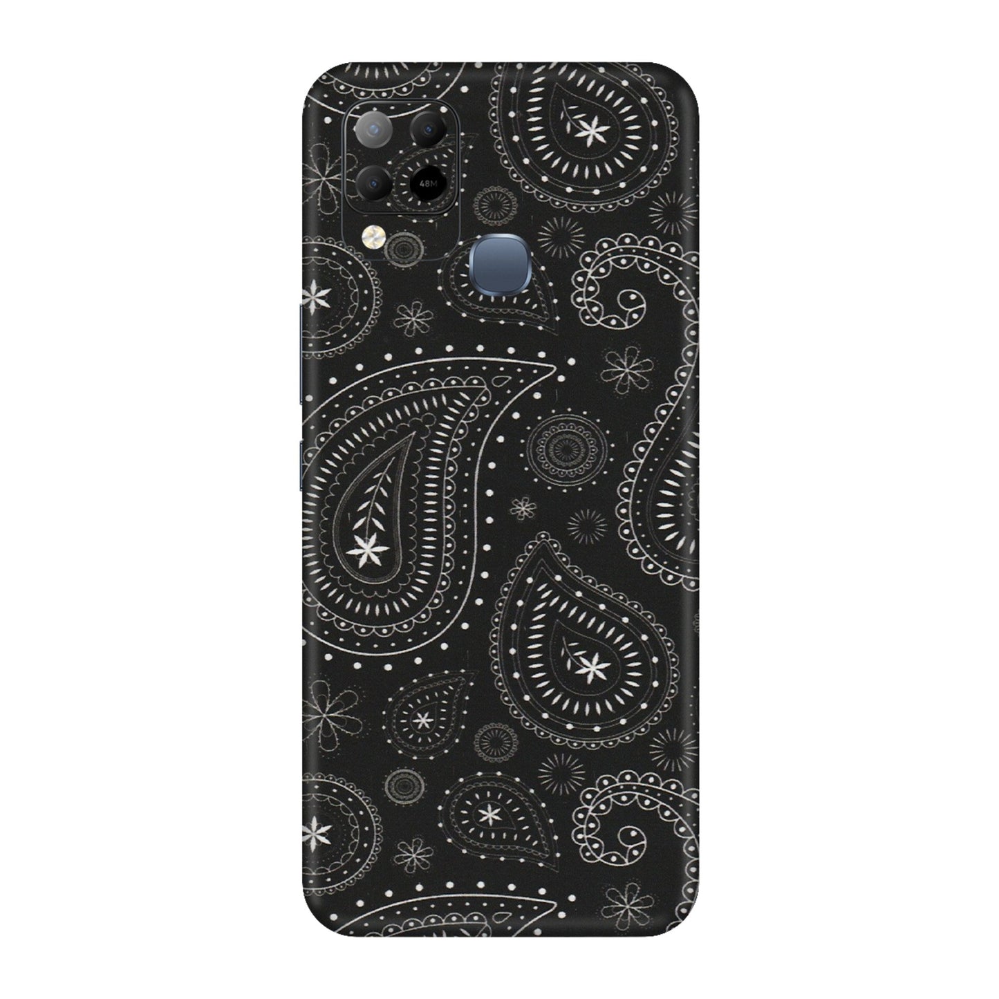 INFINIX Phone Skins (All Models) - Black Sober Kerry - Matte Finish (M-37) Infinix Hot 10S