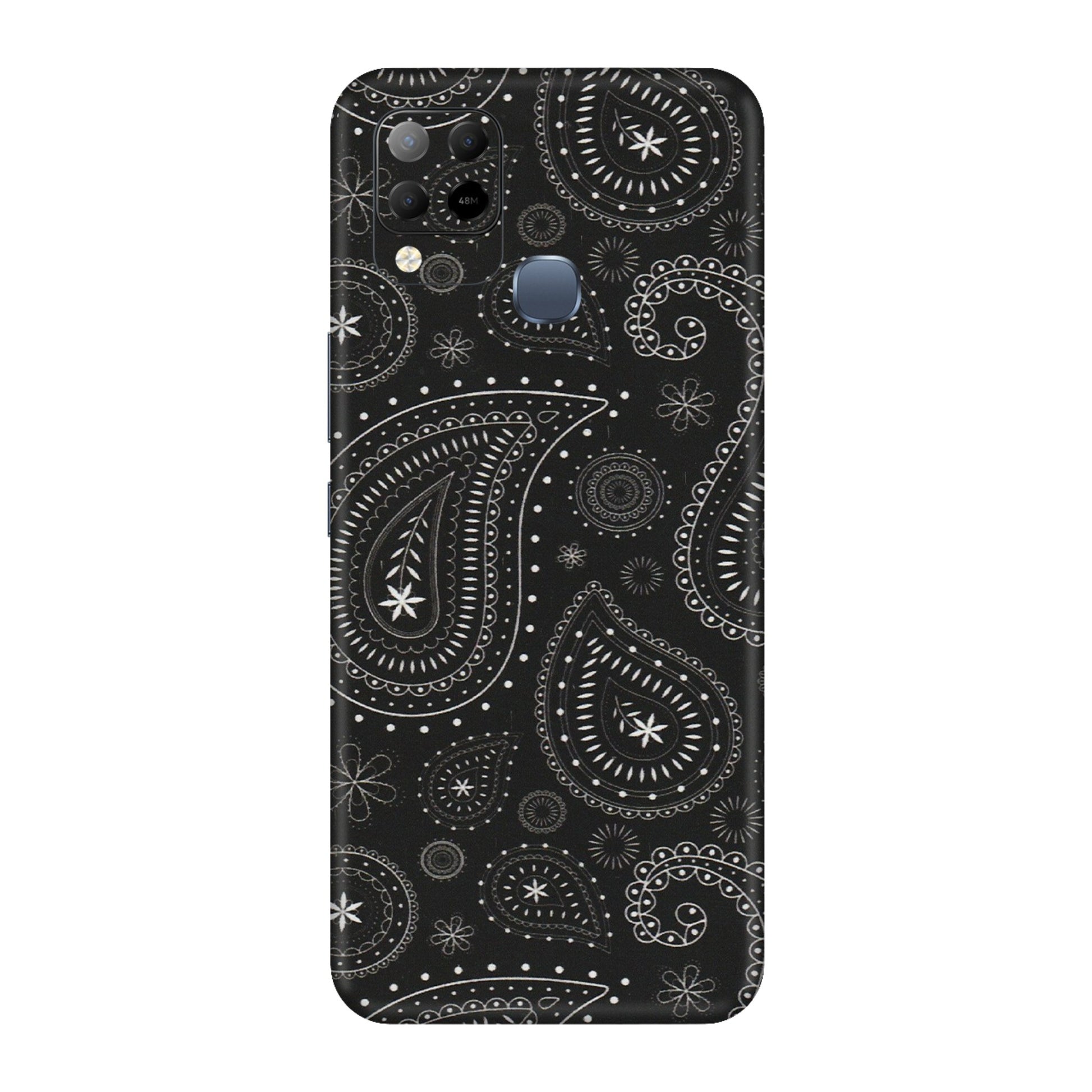 INFINIX Phone Skins (All Models) - Black Sober Kerry - Matte Finish (M-37) Infinix Hot 10S