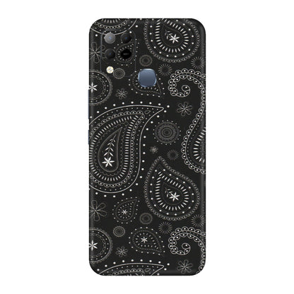INFINIX Phone Skins (All Models) - Black Sober Kerry - Matte Finish (M-37) Infinix Hot 10S