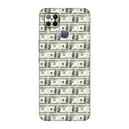 INFINIX Phone Skins (All Models) - I Love Dollars - Matte Finish (M-40) Infinix Hot 10S