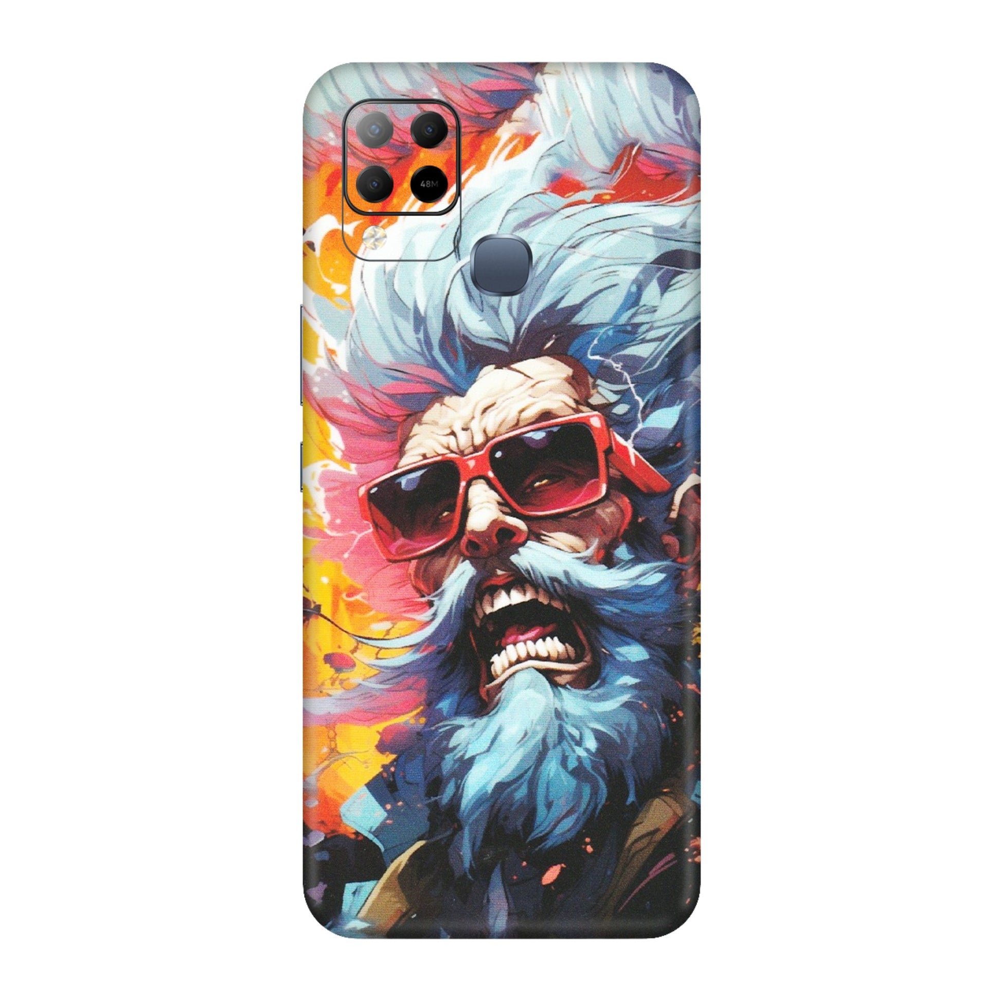 INFINIX Phone Skins (All Models) - Daddy Cool Character - Matte Finish (M-43) Infinix Hot 10S