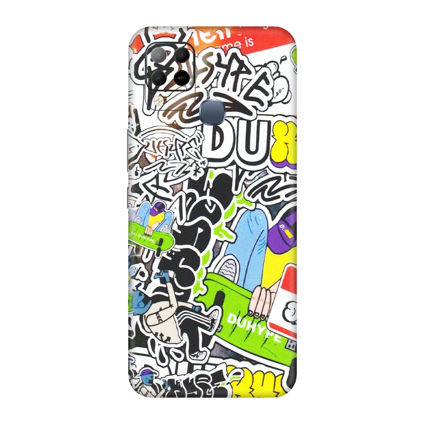 INFINIX Phone Skins (All Models) - Dope Graffiti - Matte Finish (M-61) Infinix Hot 10S