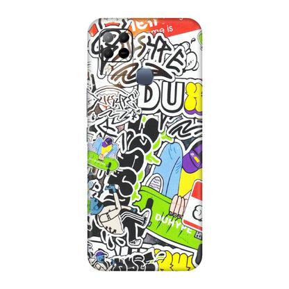 INFINIX Phone Skins (All Models) - Dope Graffiti - Matte Finish (M-61) Infinix Hot 10S