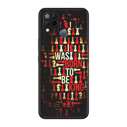 INFINIX Phone Skins (All Models) - Born To Be King - Matte Finish (M-73) Infinix Hot 10S
