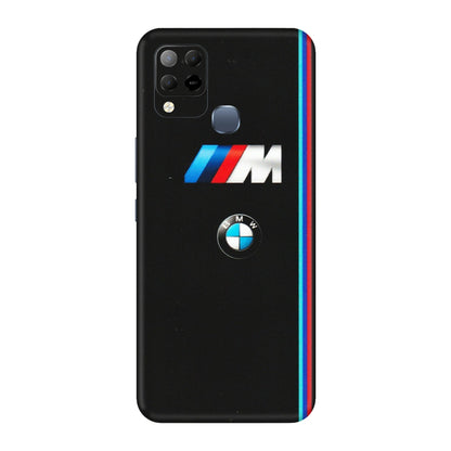 INFINIX Phone Skins (All Models) - Styling With Black BMW - Matte Finish (M-74) Infinix Hot 10S