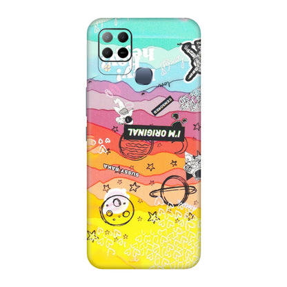 INFINIX Phone Skins (All Models) - The Original Astronaut - Matte Finish (M-79) Infinix Hot 10S