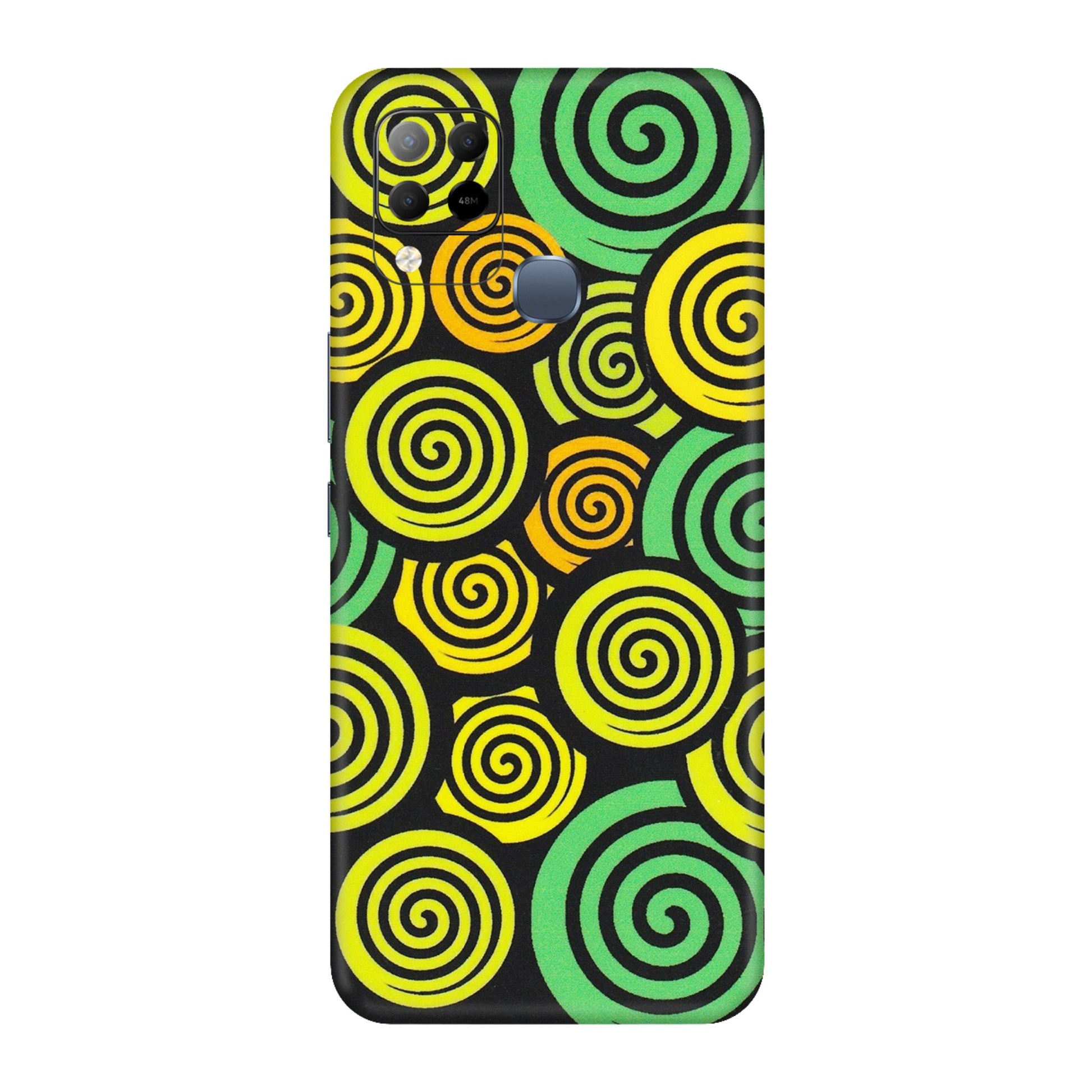 INFINIX Phone Skins (All Models) - Crazy Spiral - Matte Finish (M-91) Infinix Hot 10S