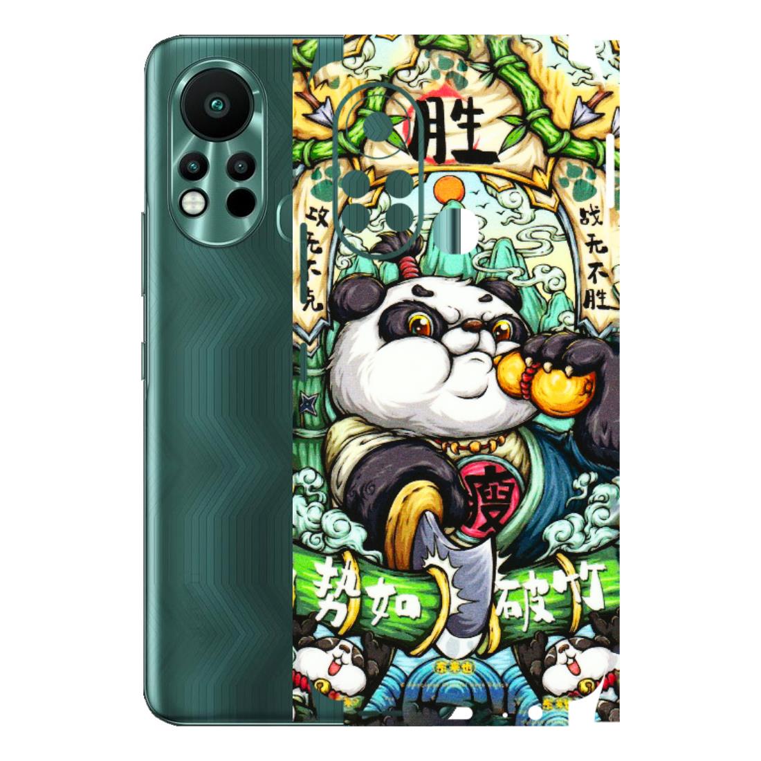 INFINIX Phone Skins (All Models) - Royal Rich Panda - 3D Embossed Finish (L-170) Infinix Hot 11S