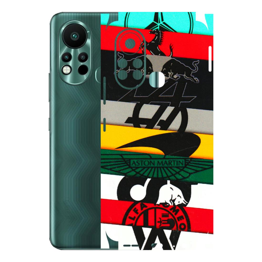 INFINIX Phone Skins (All Models) - Multi Designer Brands - 3D Embossed Finish (L-187) Infinix Hot 11S