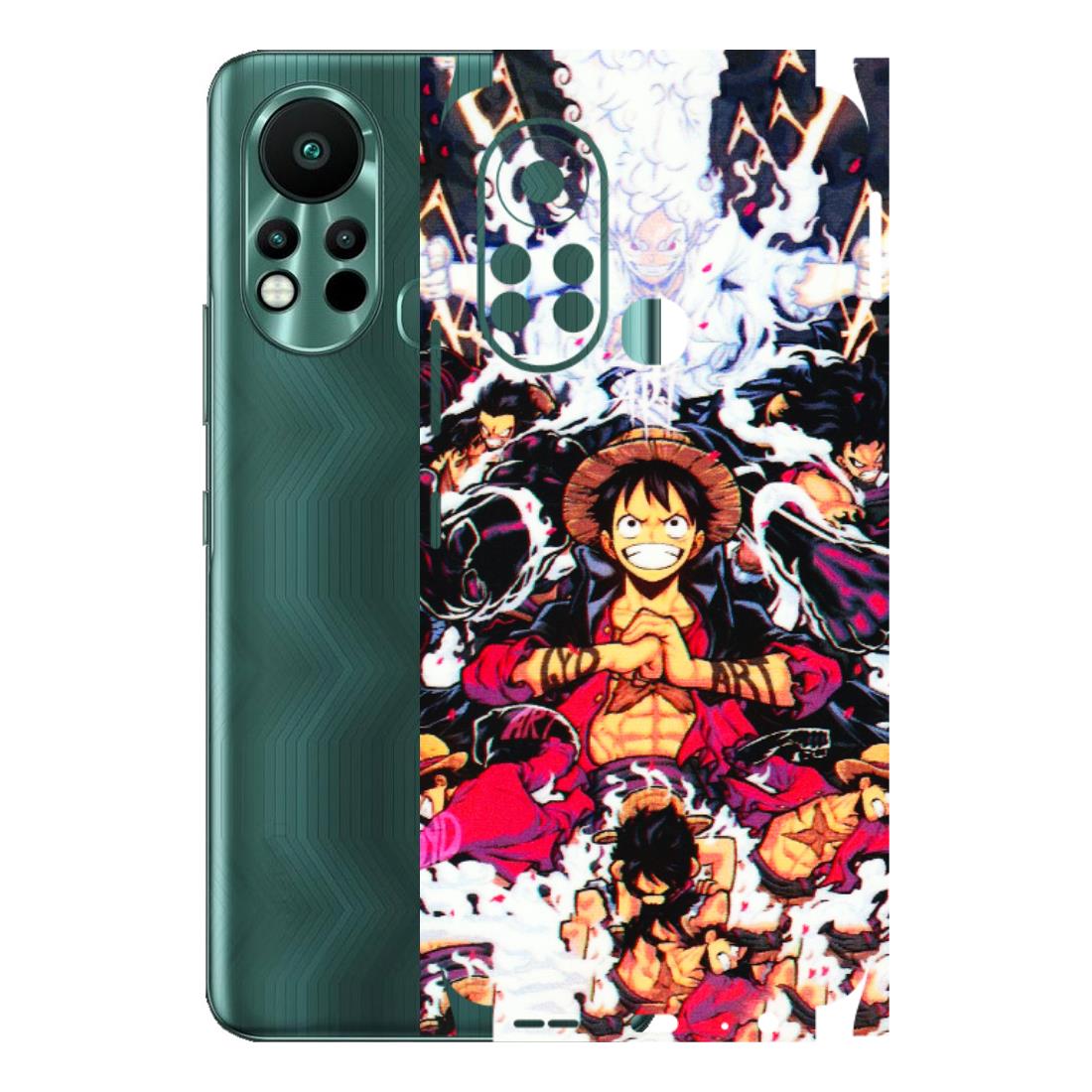 INFINIX Phone Skins (All Models) - Luffy Anime Character - 3D Embossed Finish (L-203) Infinix Hot 11S