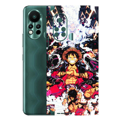 INFINIX Phone Skins (All Models) - Luffy Anime Character - 3D Embossed Finish (L-203) Infinix Hot 11S