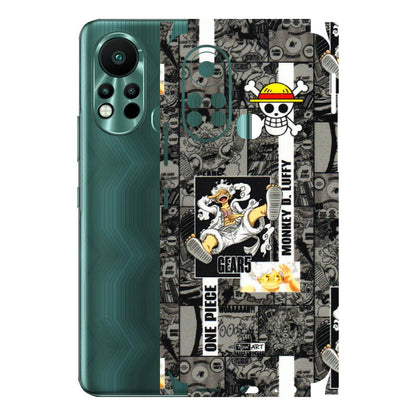 INFINIX Phone Skins (All Models) - Cuffy Anime MonkeyCamic - 3D Embossed Finish (L-242) Infinix Hot 11S
