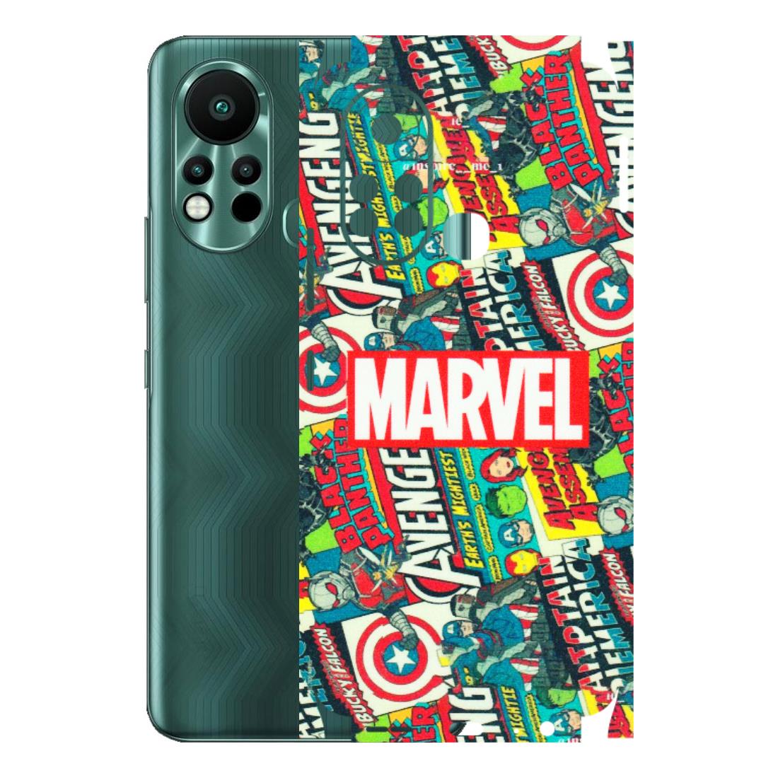 INFINIX Phone Skins (All Models) - Marvel Comic Lover - Matte Finish (M-30) Infinix Hot 11S
