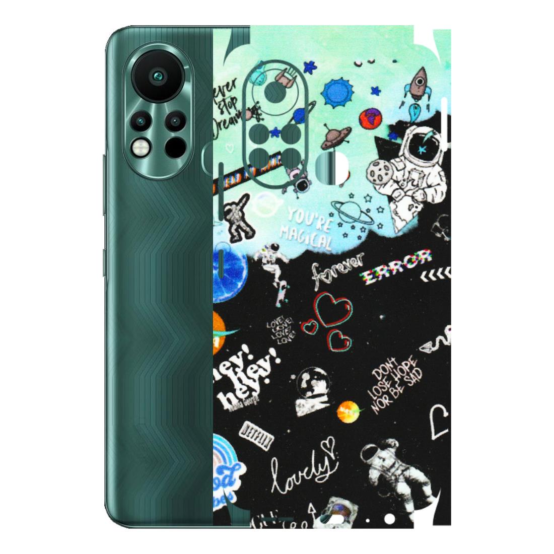 INFINIX Phone Skins (All Models) - Living In A Space Dream - Matte Finish (M-46) Infinix Hot 11S