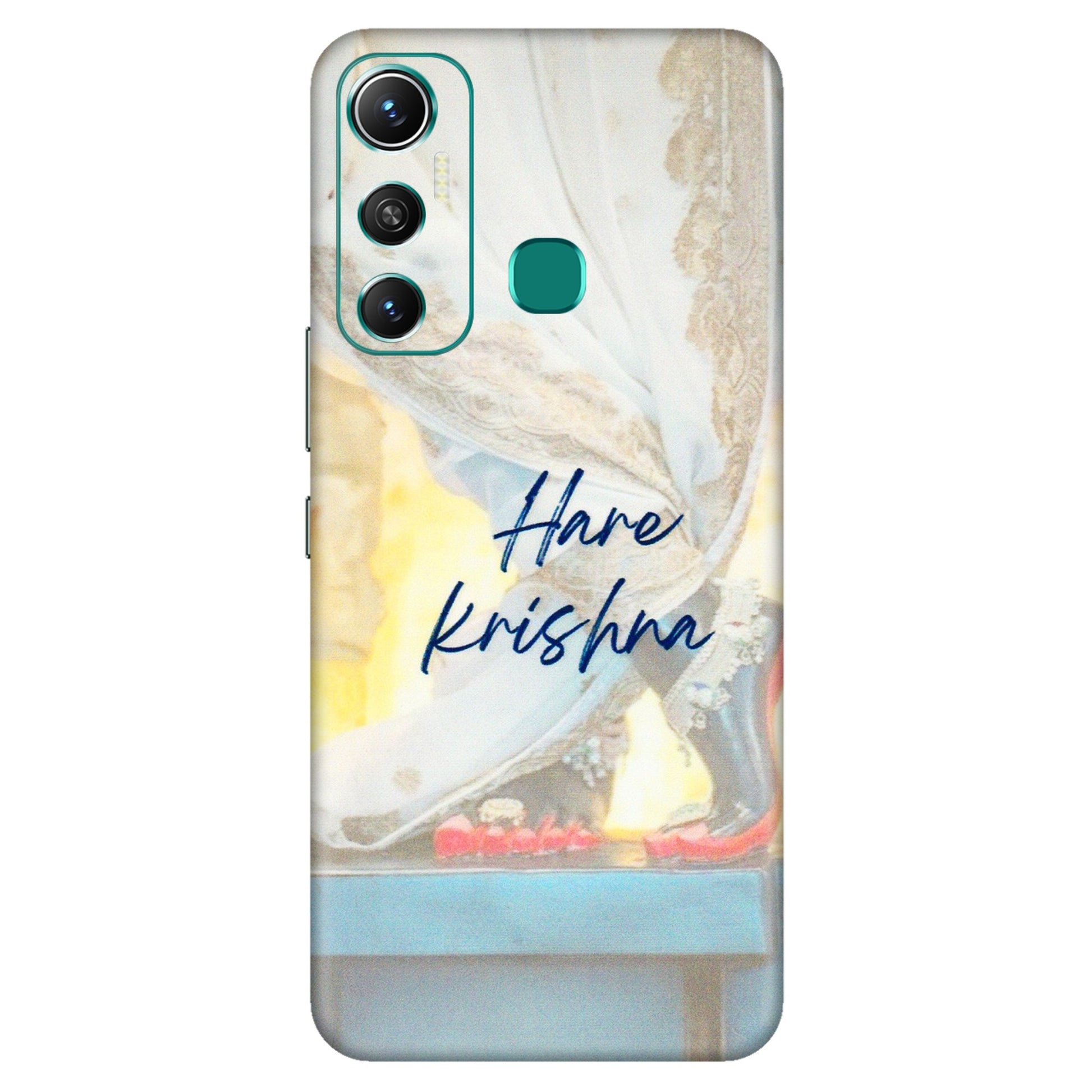 INFINIX Phone Skins (All Models) - Hare Krishna - 3D Embossed Finish (L-03) Infinix Hot 11