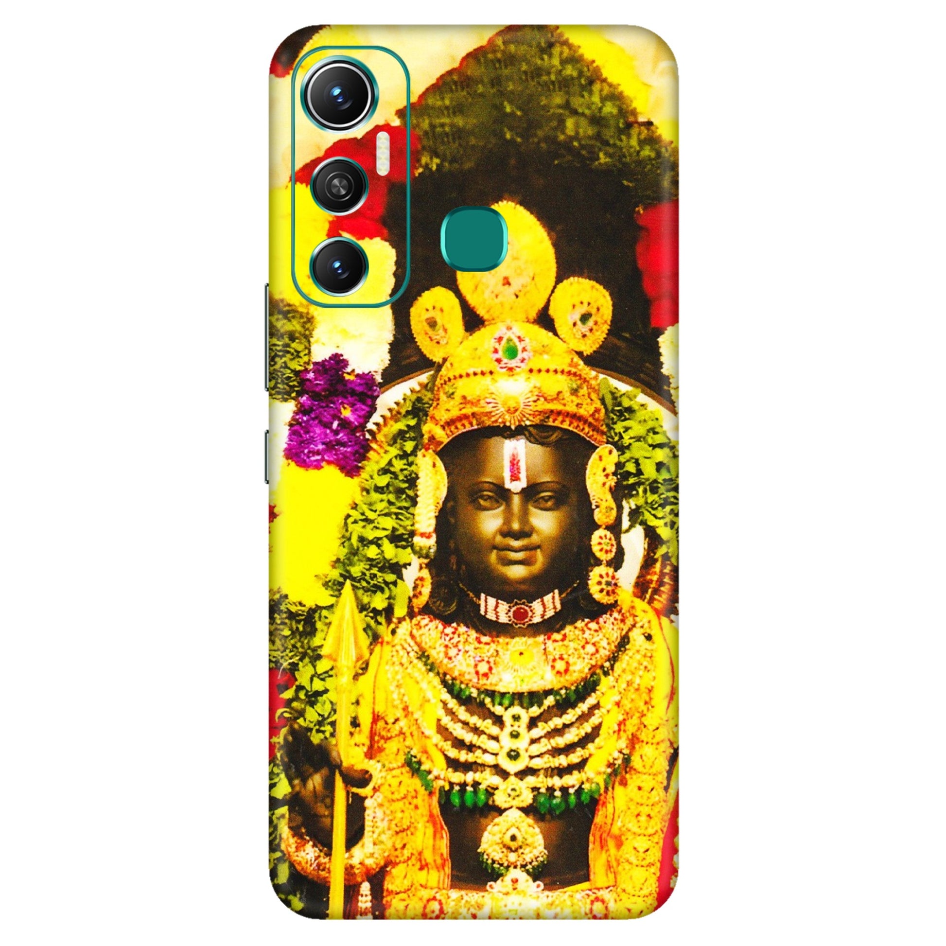 INFINIX Phone Skins (All Models) - Ram Lalla Ayodhya - 3D Embossed Finish (L-103) Infinix Hot 11