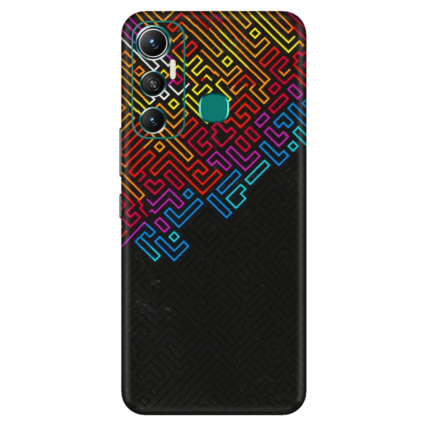 INFINIX Phone Skins (All Models) - Dotme Pattern Art - 3D Embossed Finish (L-121) Infinix Hot 11