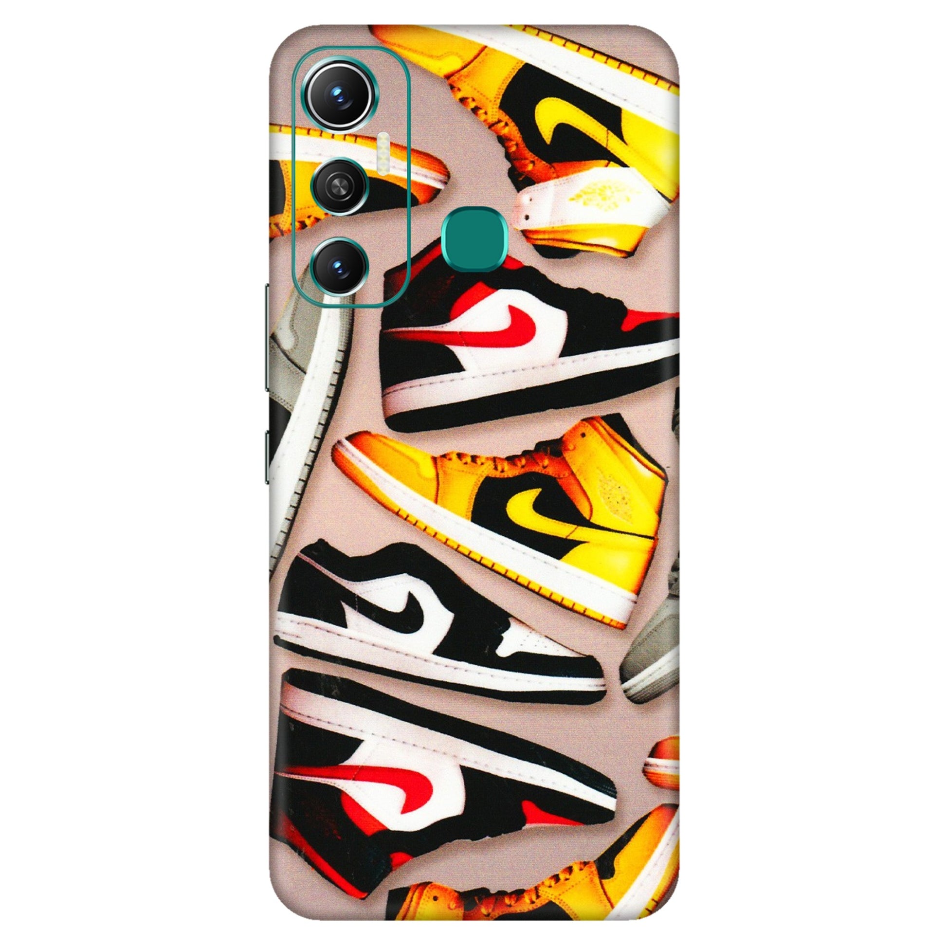 INFINIX Phone Skins (All Models) - Sneaker Lover - 3D Embossed Finish (L-135) Infinix Hot 11