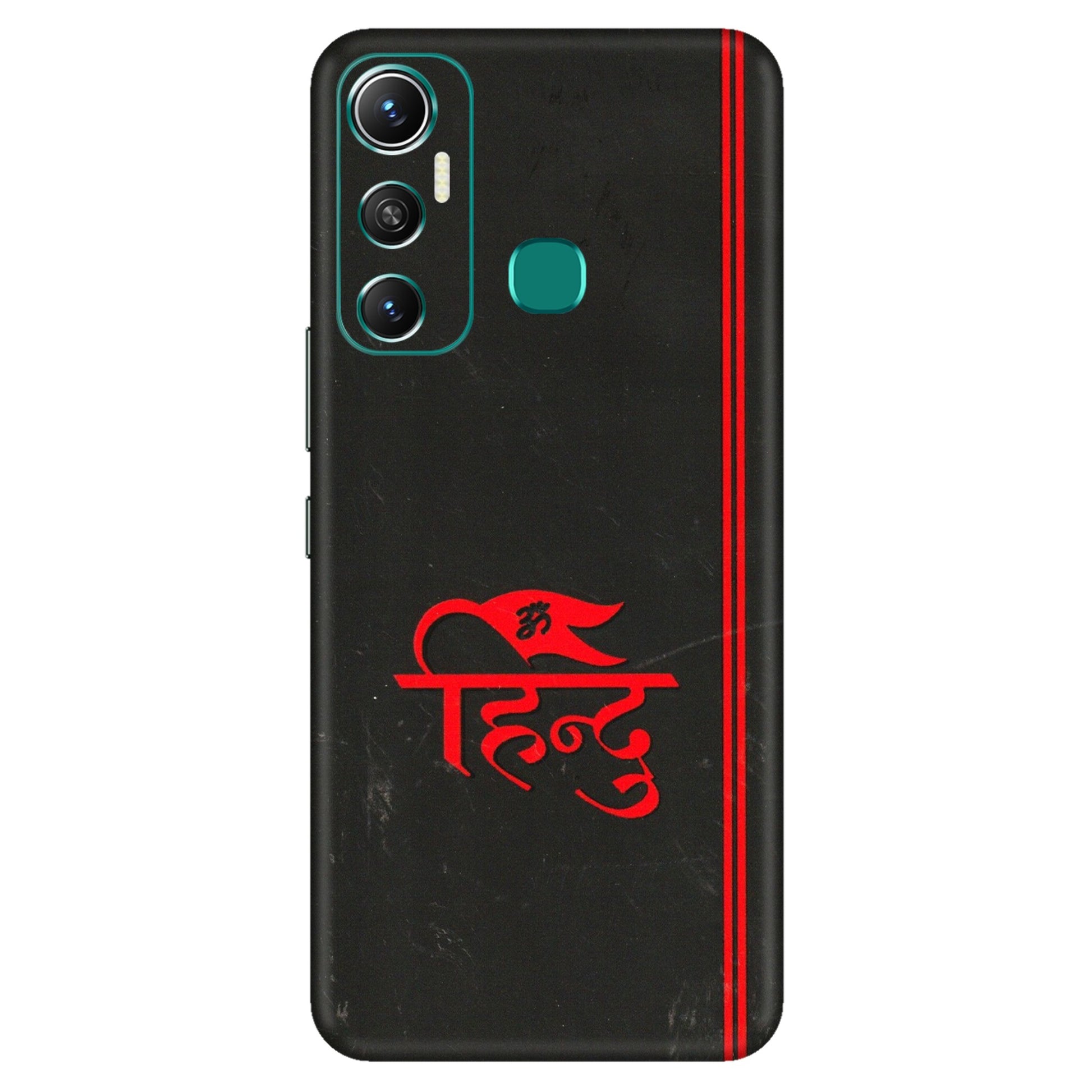INFINIX Phone Skins (All Models) - Hindu Black - 3D Embossed Finish (L-153) Infinix Hot 11