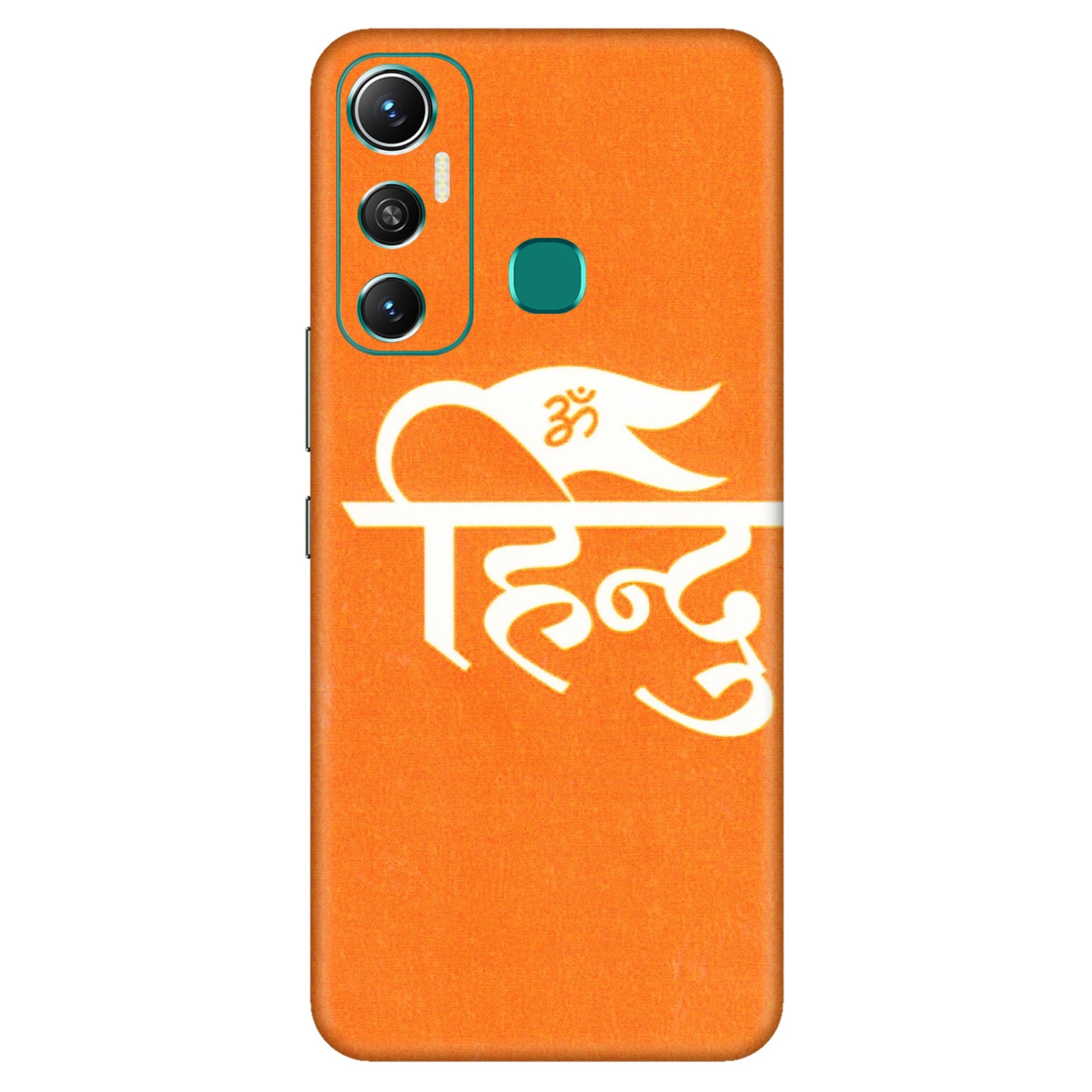 INFINIX Phone Skins (All Models) - Hindu Kesari - 3D Embossed Finish (L-154) Infinix Hot 11