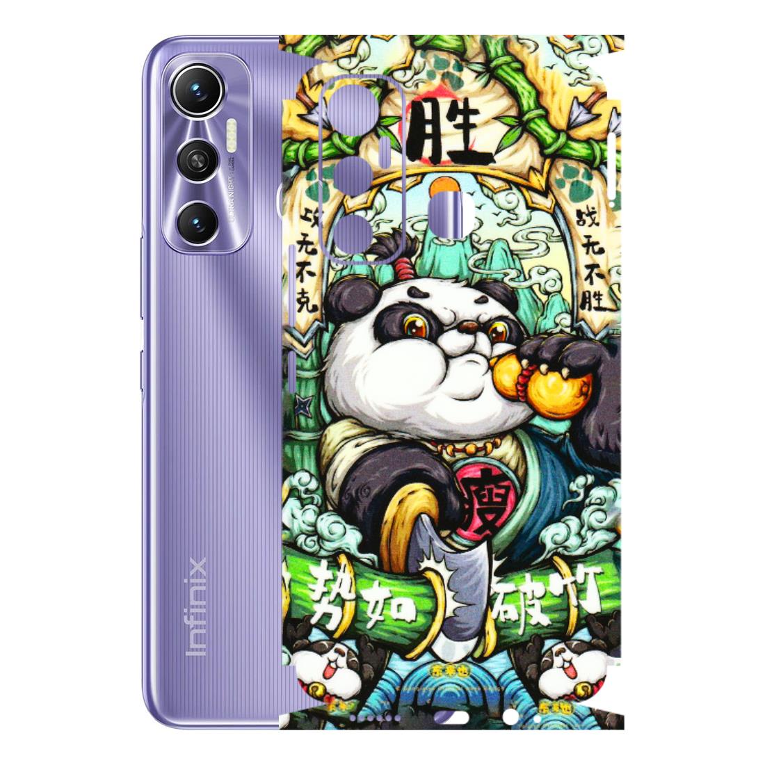 INFINIX Phone Skins (All Models) - Royal Rich Panda - 3D Embossed Finish (L-170) Infinix Hot 11